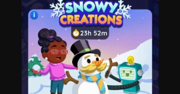 Elenco dei premi del torneo Monopoly Go Snowy Creations per il 3-4 dicembre 2023