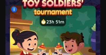 Elenco dei premi del torneo Monopoly Go Toy Soldiers per il 4-5 dicembre 2023