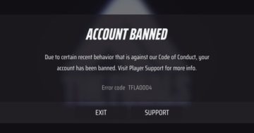 L'account finale bannato: come risolvere il codice errore TFLA0004