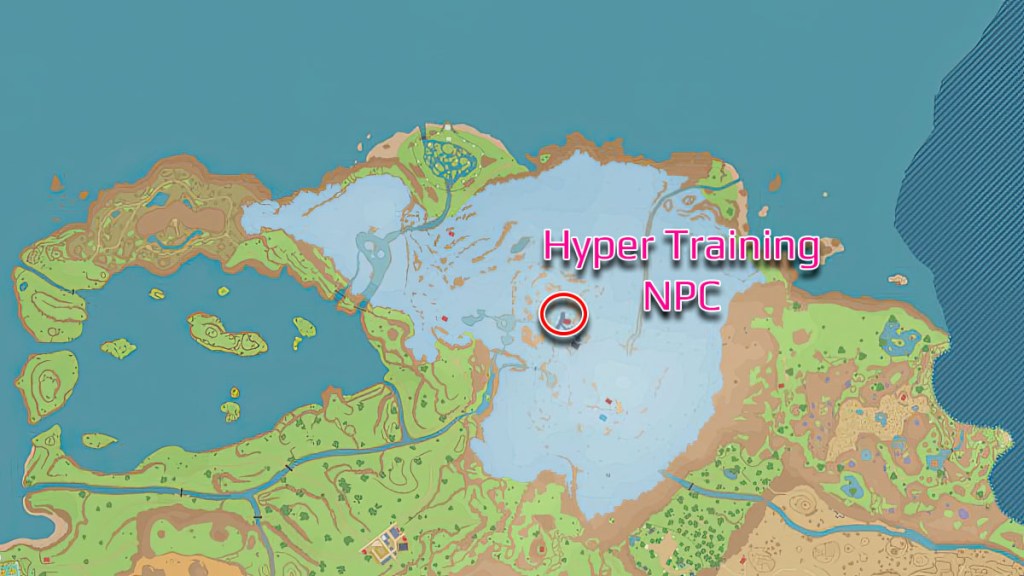 Mappa delle posizioni degli NPC Hyper Training di Pokemon Scarlet e Violet
