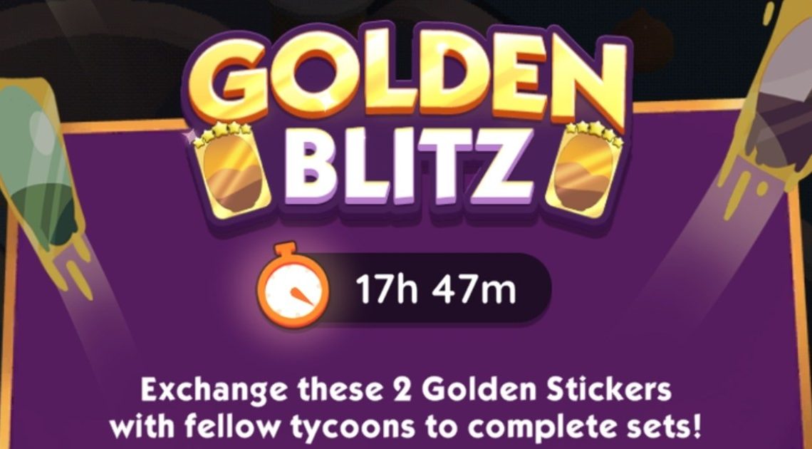 Programma Monopoly Go Golden Blitz per dicembre 2023: Scambio di adesivi d'oro per le festività sentite