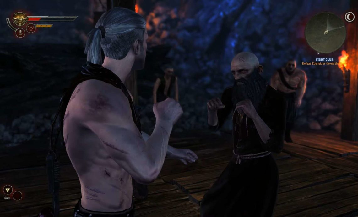 A Fight Club Quest In The Witcher 2