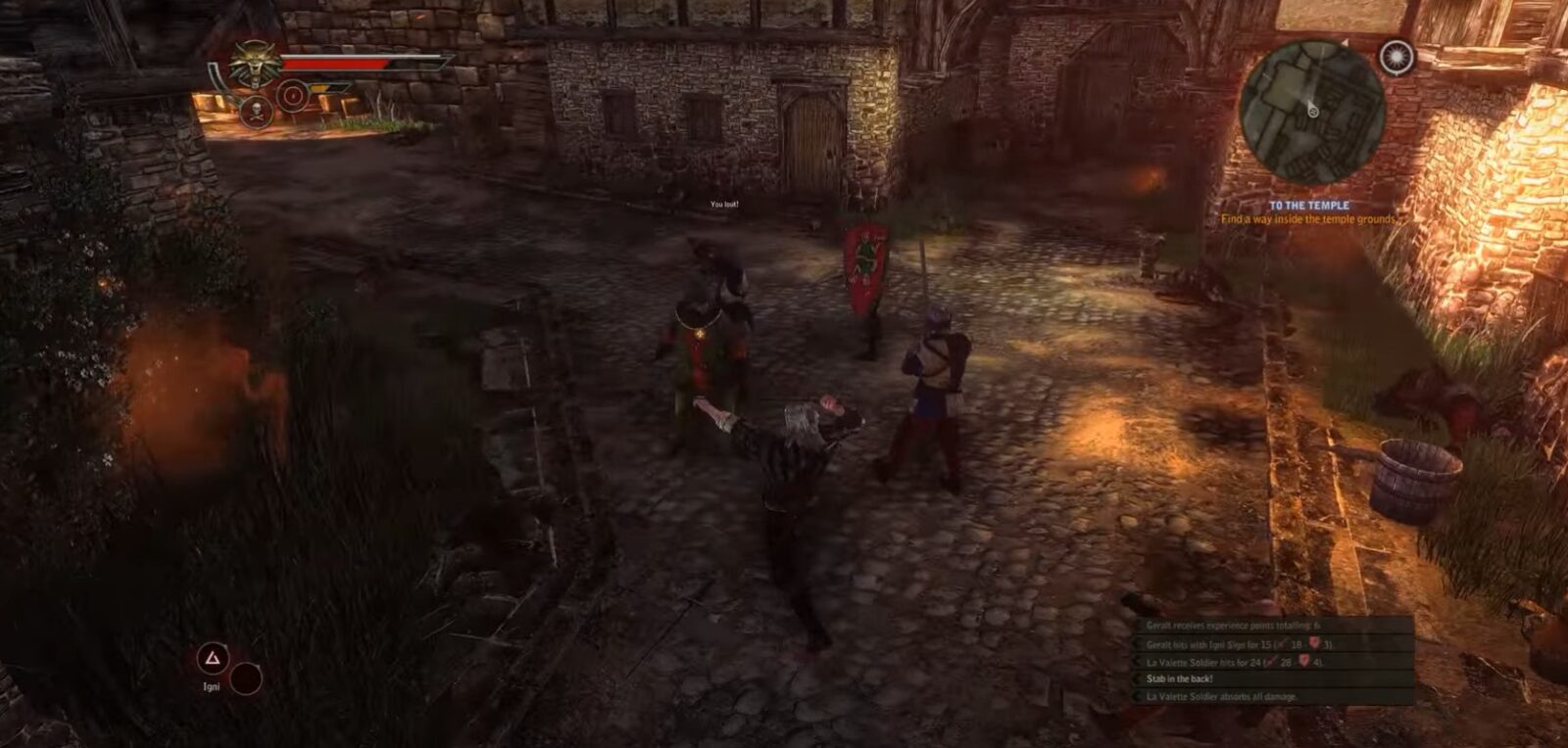 Aiuta i soldati e combatti il nemico