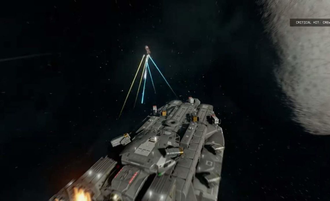 Turrets cannot be fired manually in Starfield