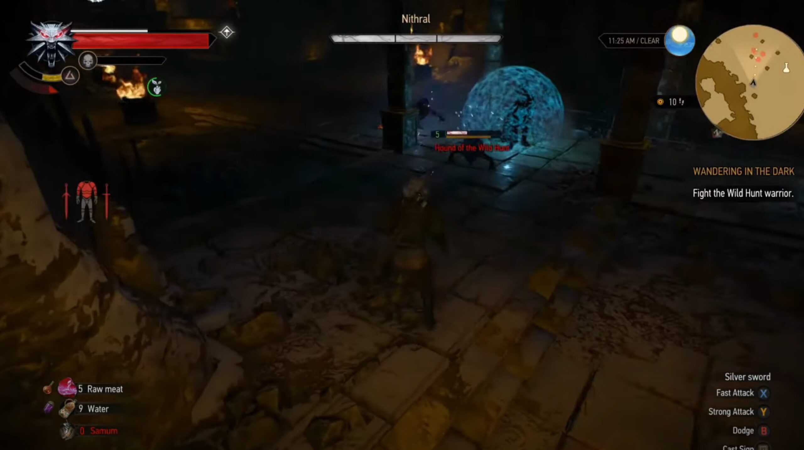 The Witcher 3 Vagando nell'oscurità