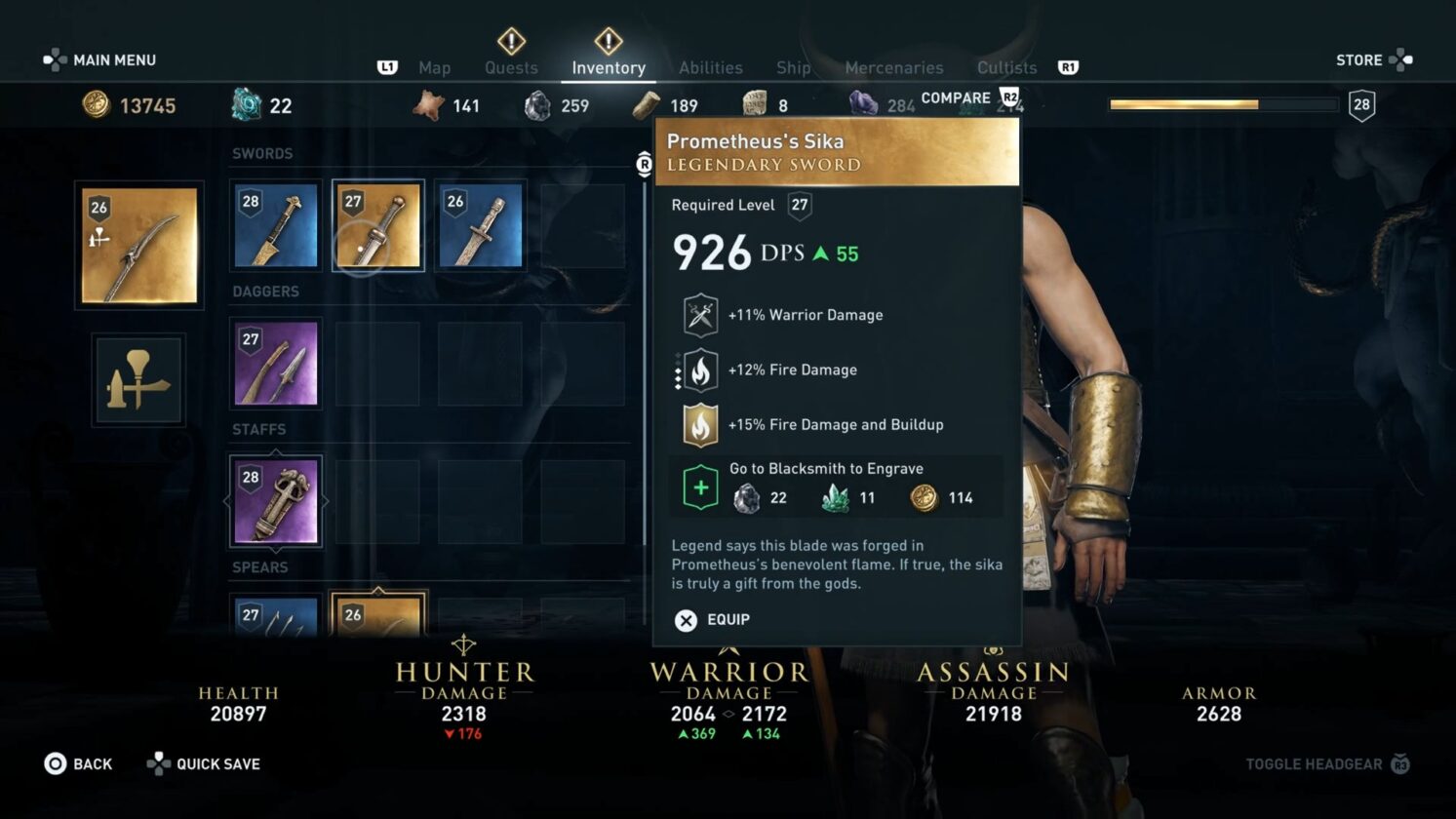 Guida Alle Posizioni Delle Armi Leggendarie Di Assassins Creed Odyssey