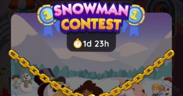 Elenco dei traguardi e dei premi del concorso Monopoly Go Snowman Contest per il 16-18 gennaio 2024