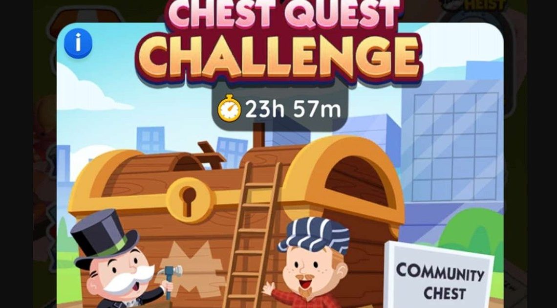 Elenco dei traguardi e dei premi della sfida Monopoly Go Chest Quest