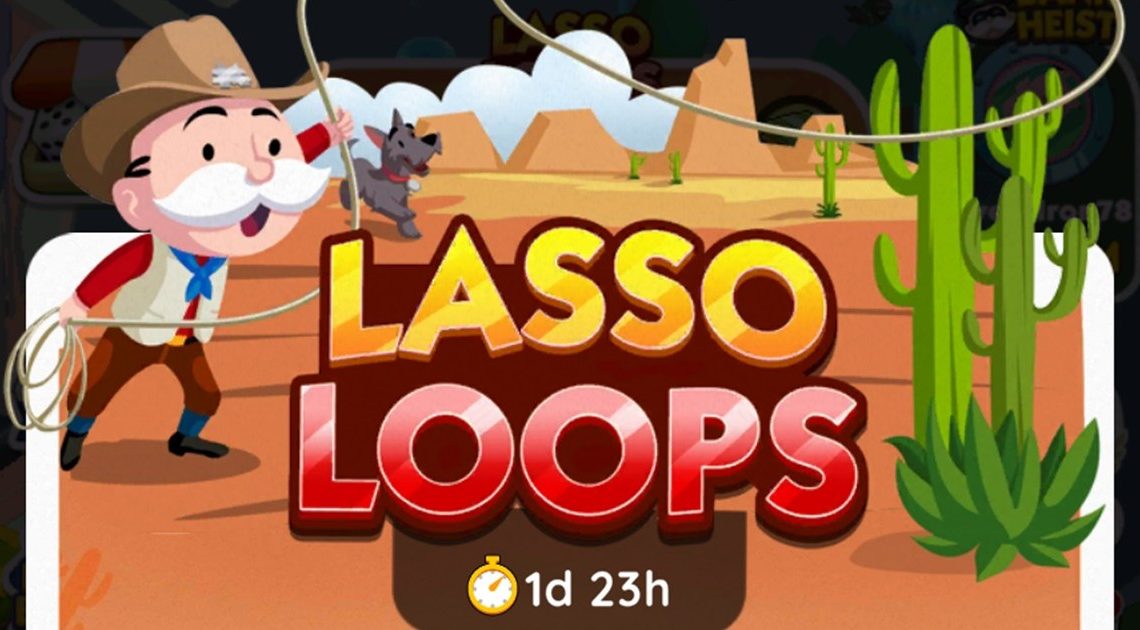 Elenco dei traguardi e dei premi di Monopoly Go Lasso Loops per il 27-29 gennaio 2024