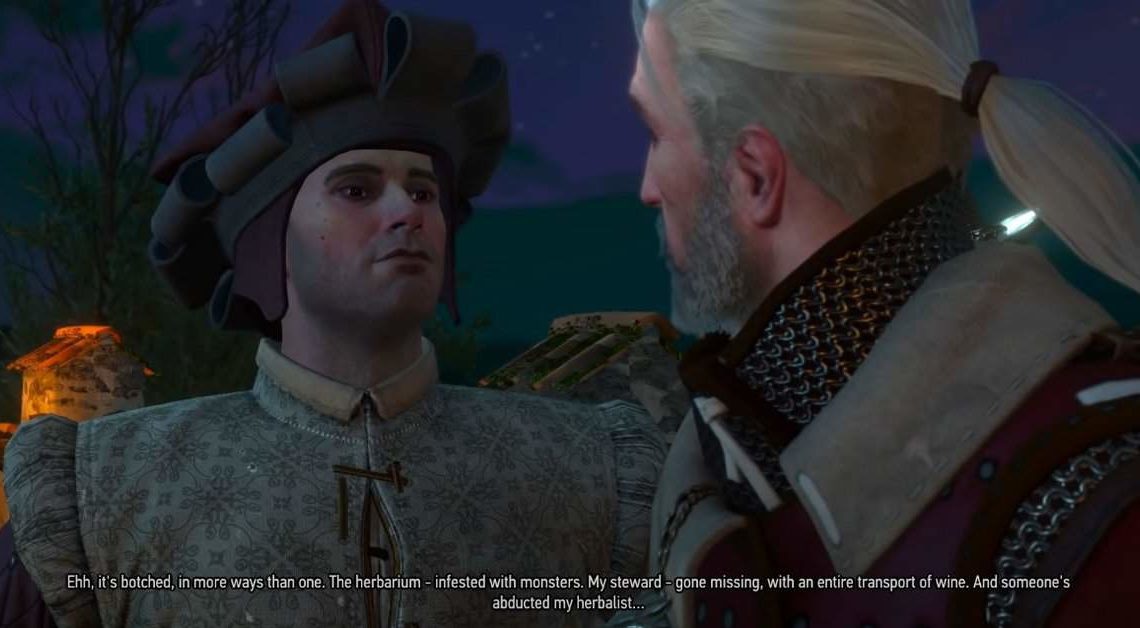 The Witcher 3 Wine Wars Quest Guide