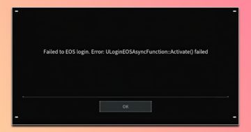 Palworld: Impossibile correggere l'errore di accesso a EOS
