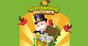 Traguardi, premi di livello ed elenco dei premi dei partner di Monopoly Go Gardening