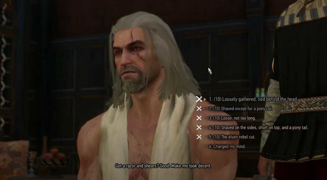 How To Customize Your Character In The Witcher 3