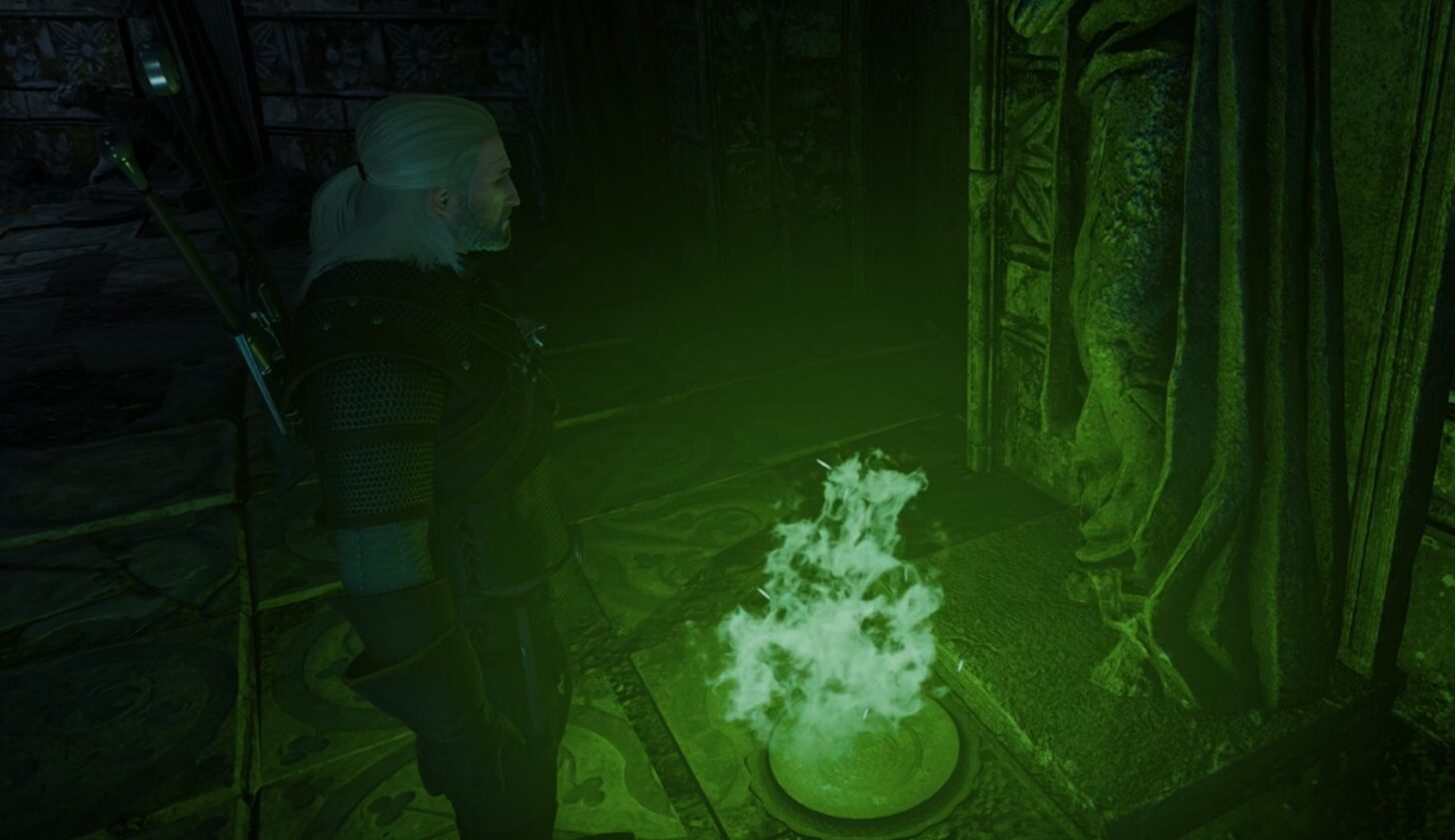 La lampada magica di Witcher 3