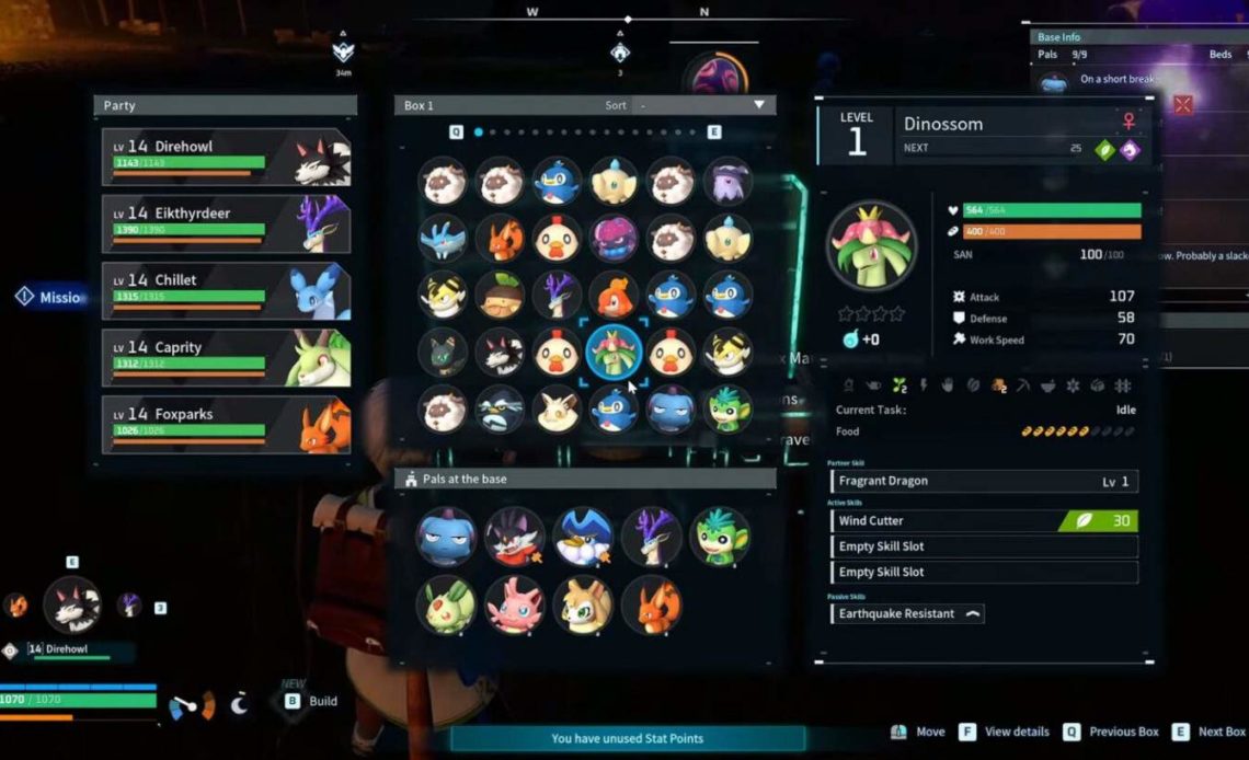 How To Add More Pals To The Base In Palworld