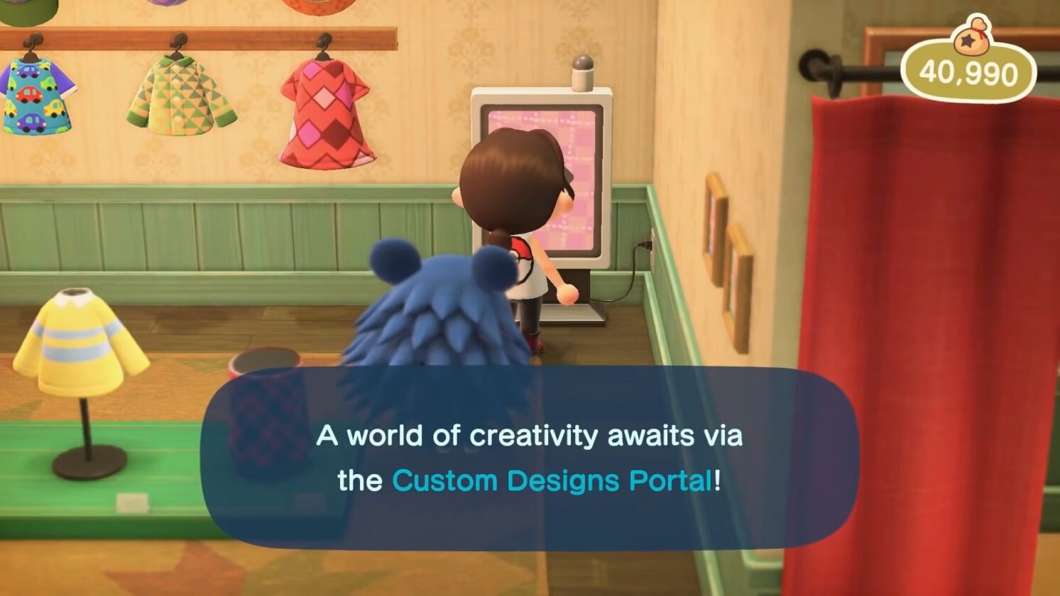 Portale di disegni personalizzati in Animal Crossing New Horizons