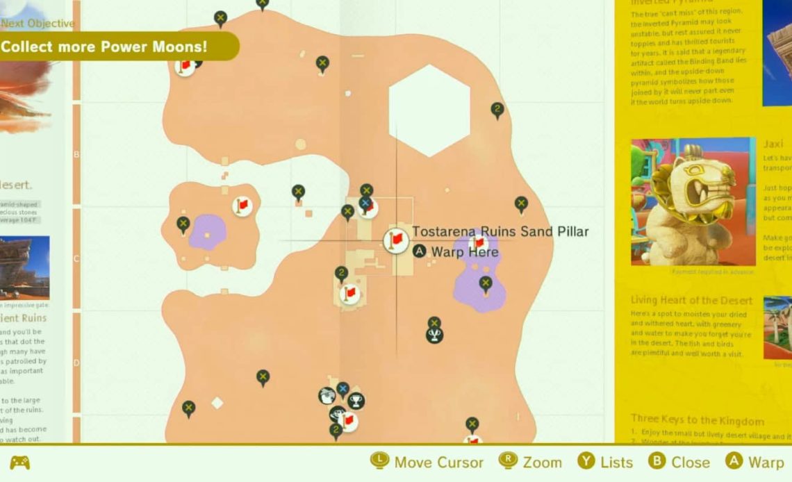 Super Mario Odyssey Painting Locations and Destinations Guide