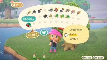 Cosa fa mangiare frutta in Animal Crossing: New Horizons