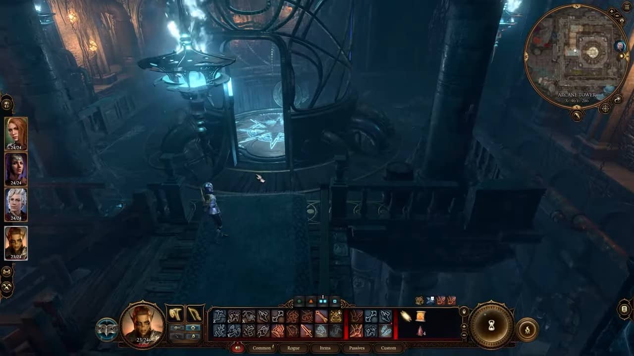 Prendi l'ascensore in BG3