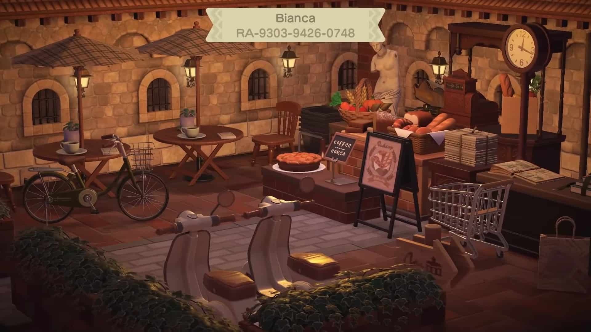 Caffetteria in Animal Crossing New Horizons