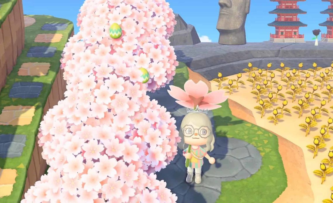 Cherry Blossom Petals in Animal Crossing New Horizons