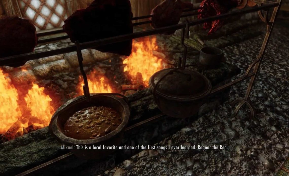 how to cook food in skyrim