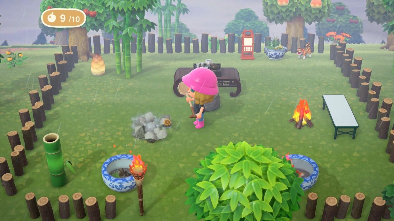 Distruggere le rocce in Animal Crossing New Horizons