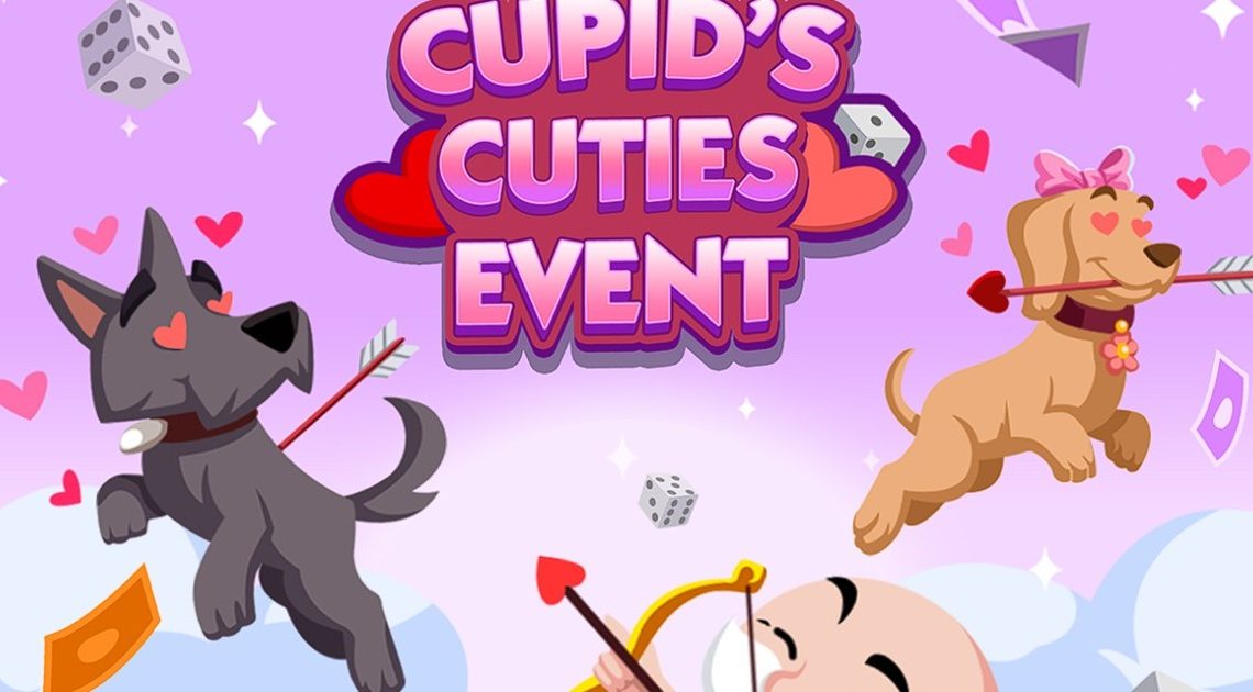 Elenco dei traguardi e dei premi di Monopoly Go Cupid's Cuties per il 14-16 febbraio 2024