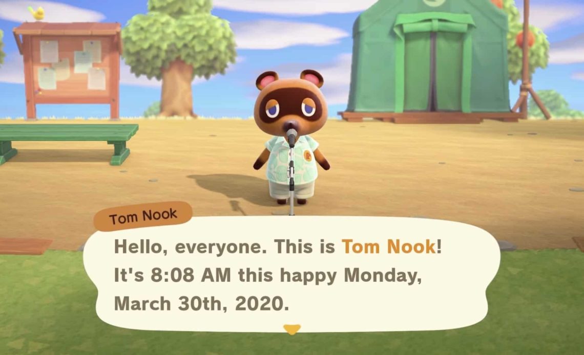 Time Travel in Animal Crossing New Horizons