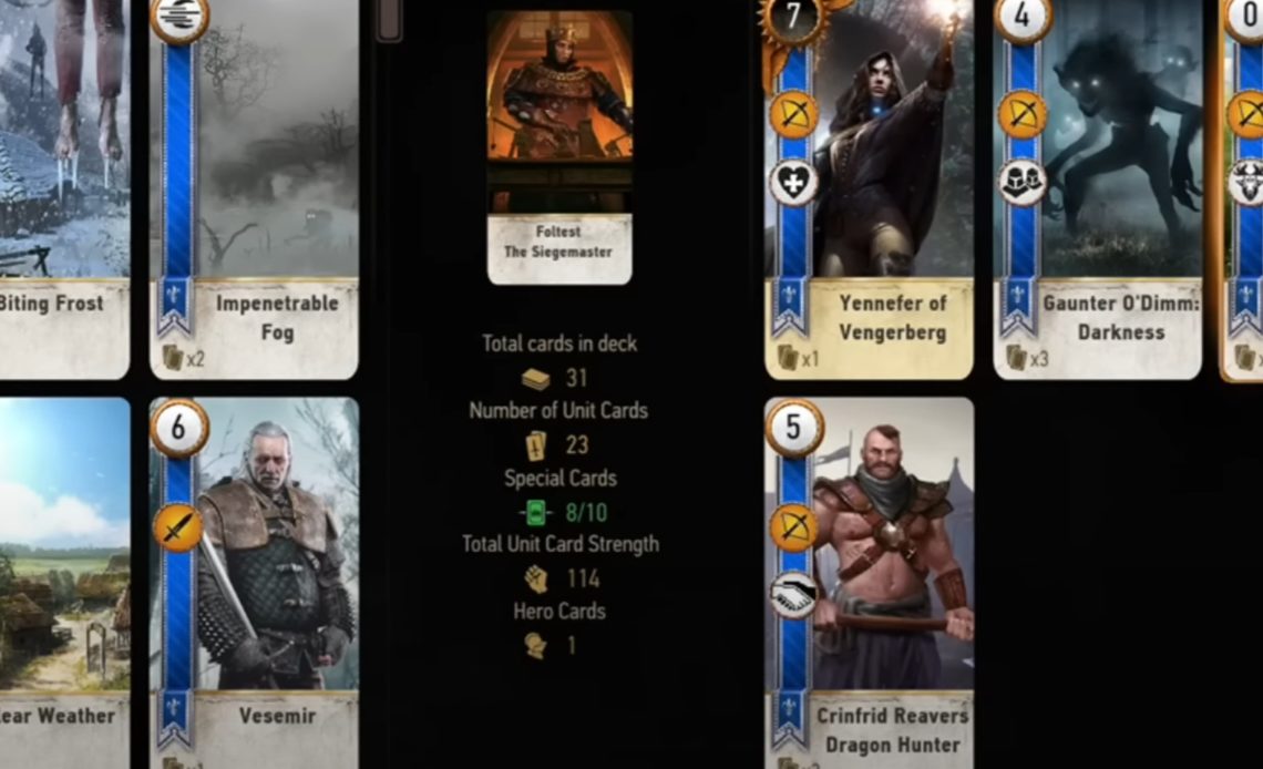 The Witcher 3 Gwent Cards Locations