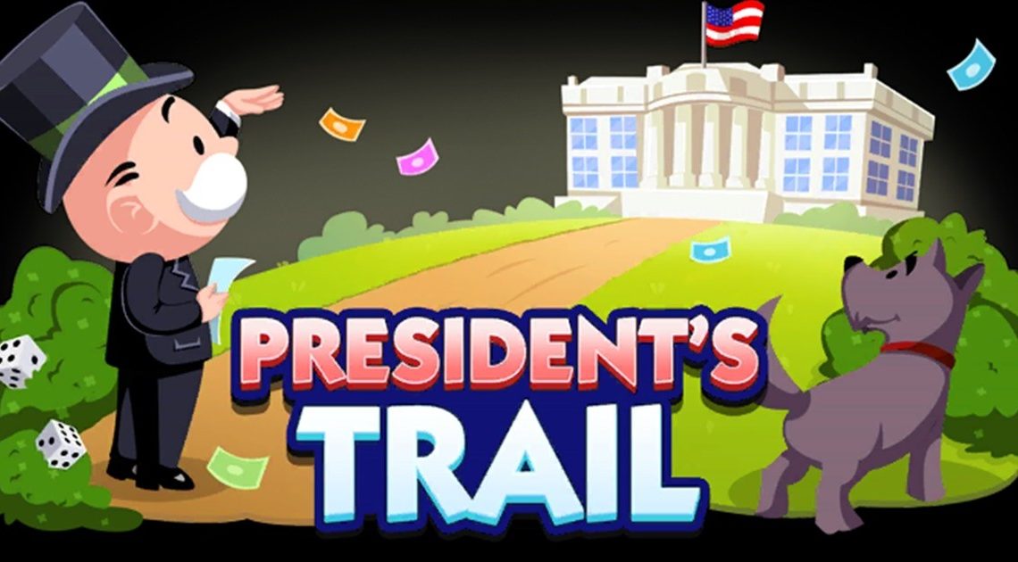 Traguardi e elenco dei premi del President's Trail di Monopoly Go per il 19-21 febbraio 2024