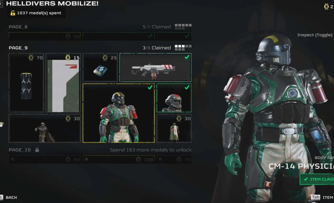 Best armor in Helldivers 2