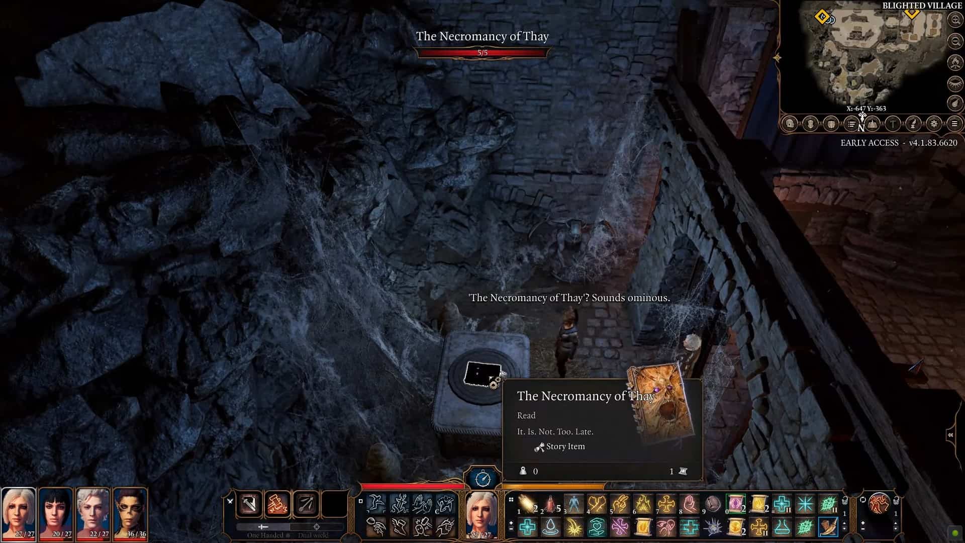 Negromanzia di Thay BG3