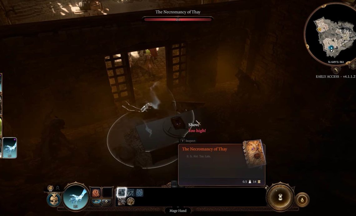 BG3 Search the Cellar quest Reward