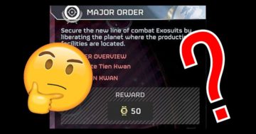 C'è un bug sui premi degli ordini principali di Helldivers 2?