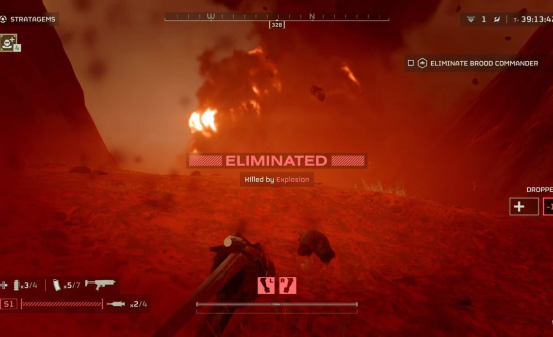 Helldivers 2 leave the map