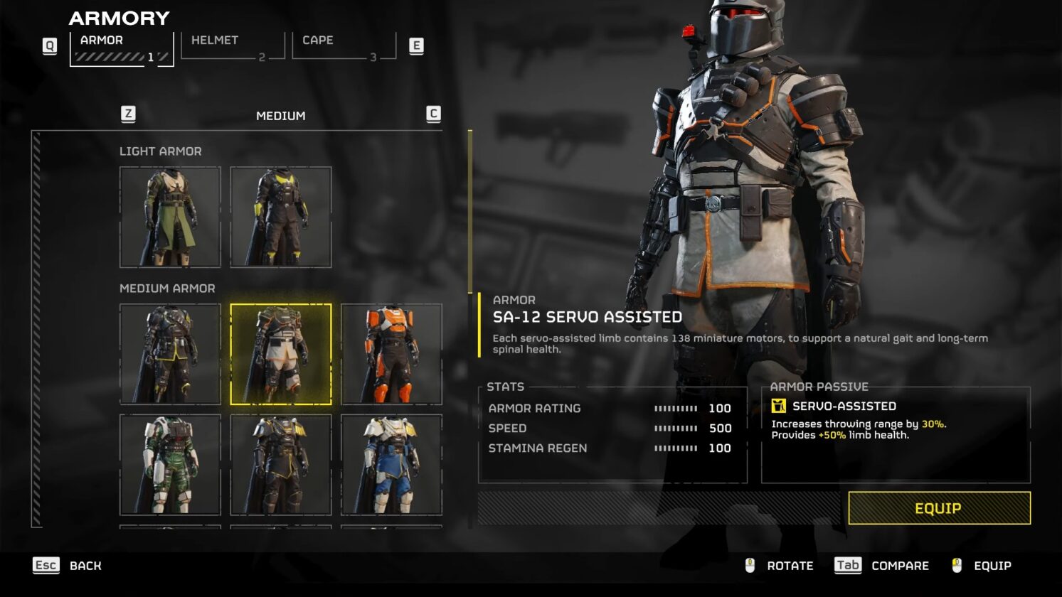 SA-12 Servoassistito in Helldivers 2