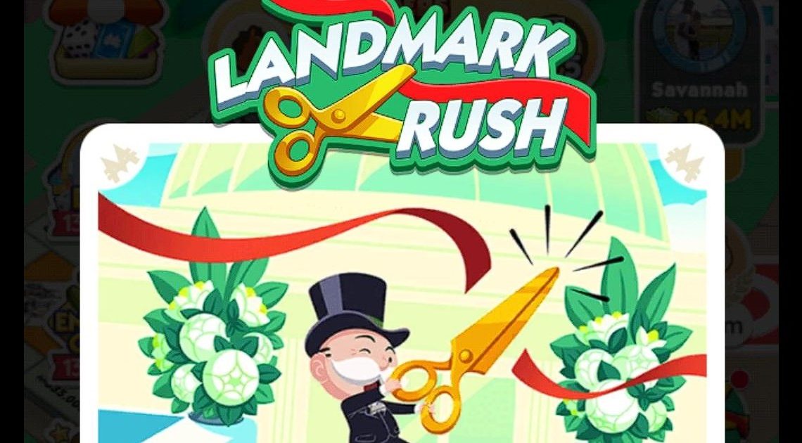 Programma Monopoly Go Landmark Rush e Board Rush per marzo 2024: quando sarà il prossimo potenziamento LR o BR?