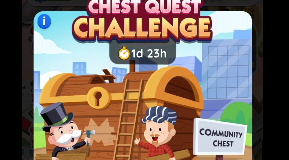 Traguardi e premi della sfida Monopoly Go Chest Quest per il 23-24 marzo 2024