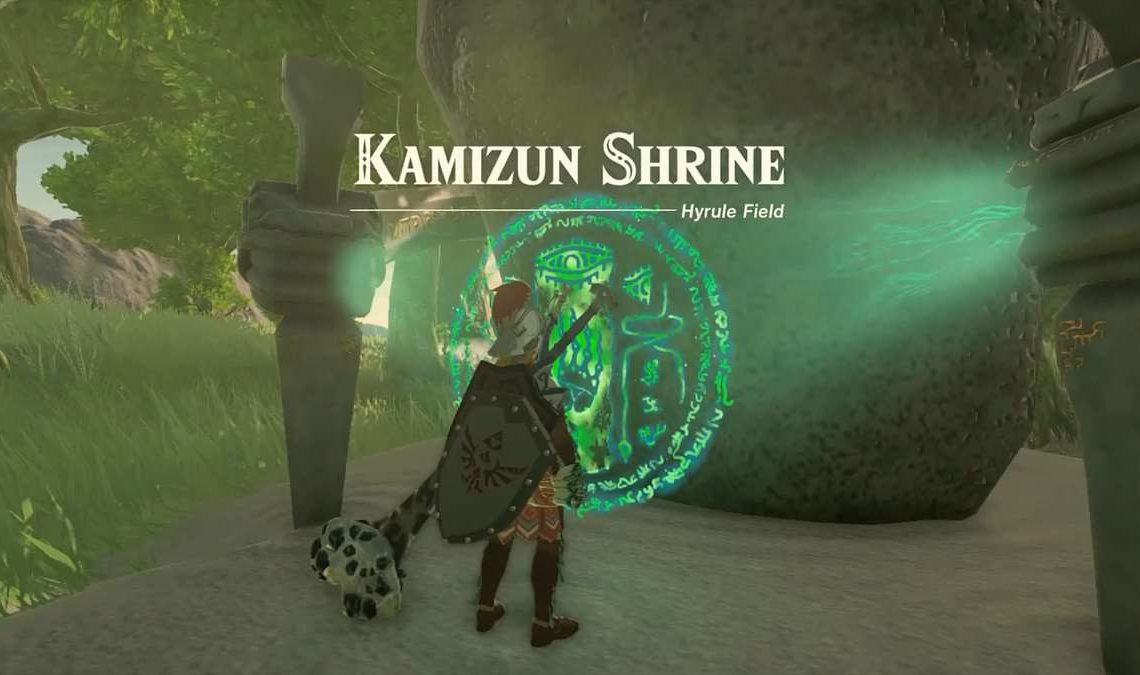 tears of the kingdom kamizun shrine