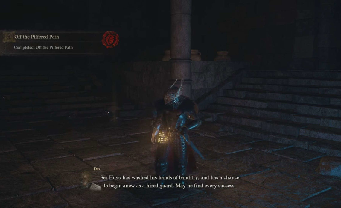 Off the Pilfered Path quest in Dragon's Dogma 2