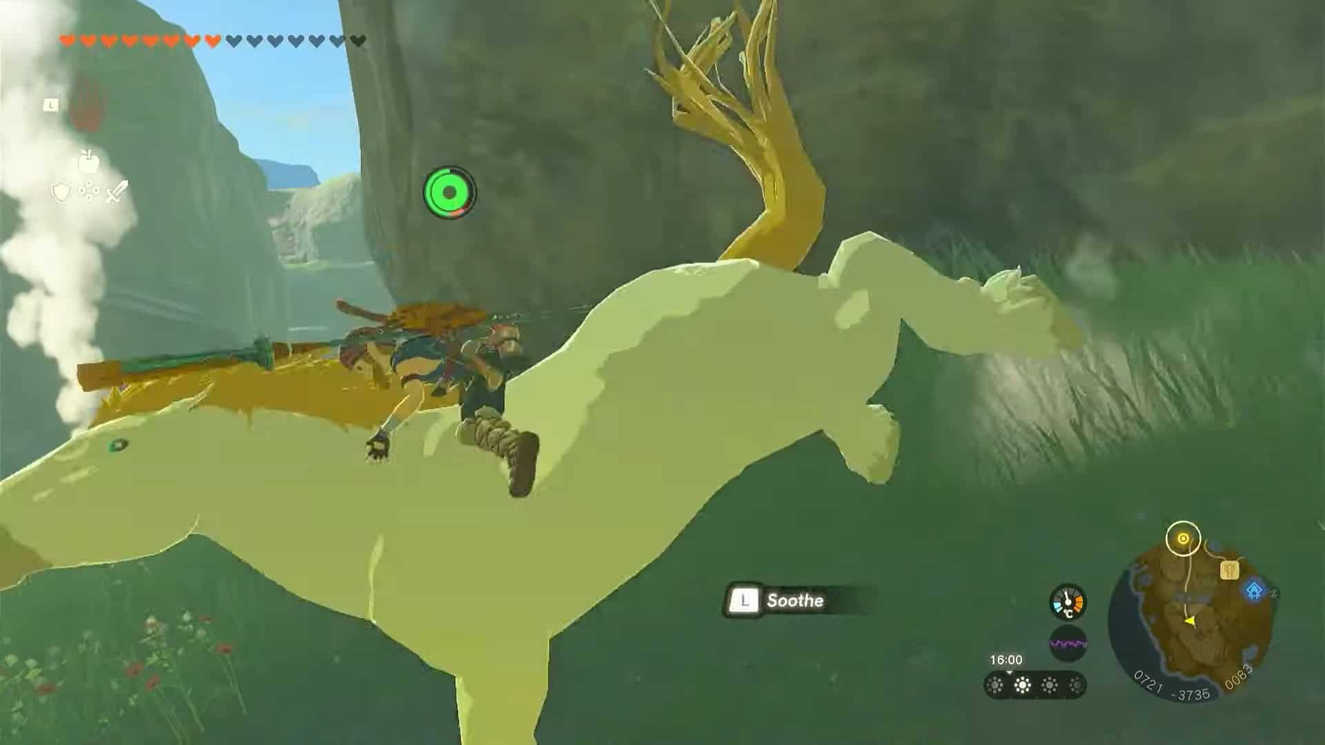 Zelda: totk calma il dio cavallo