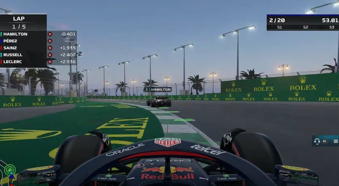 F1 22 Jeddah Setup Guide for Dry and Wet Conditions