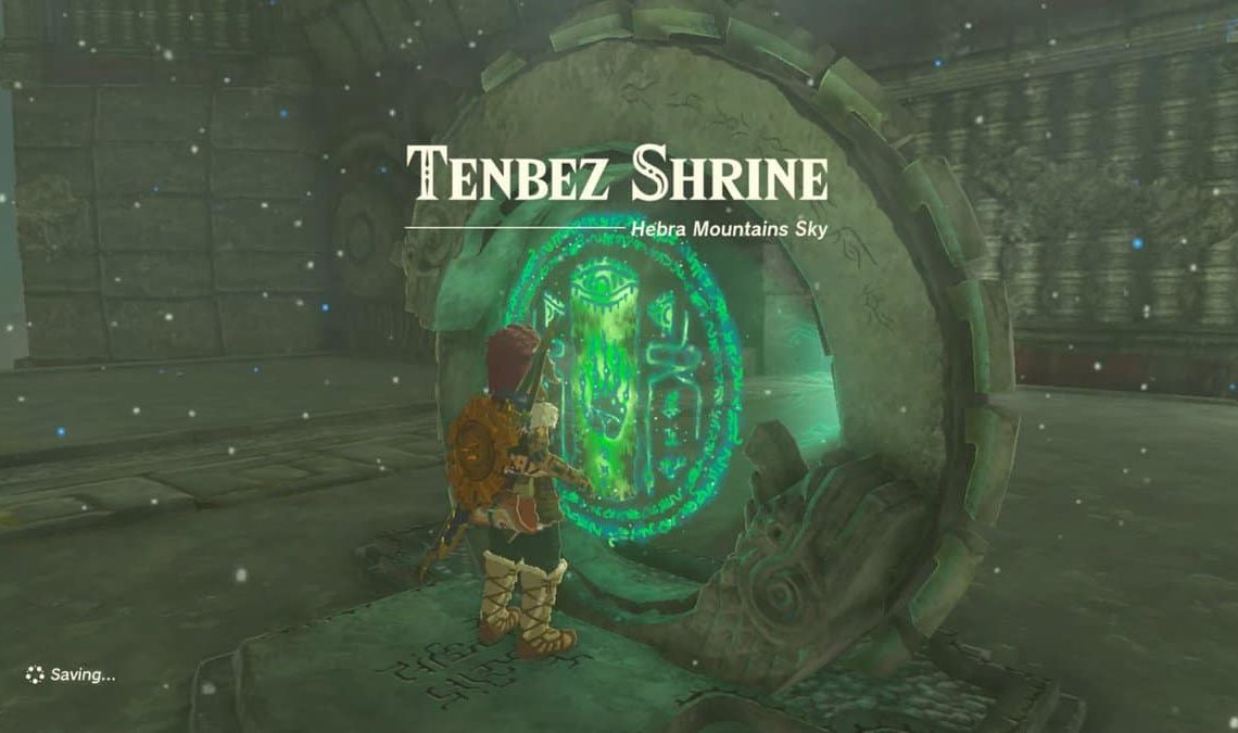 Tenbez Shrine in Zelda Tears of the Kingdom