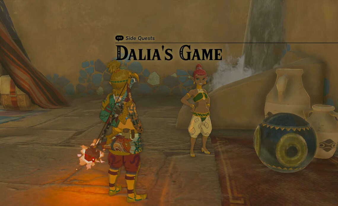 Zelda: Tears of the Kingdom Dalia's Game