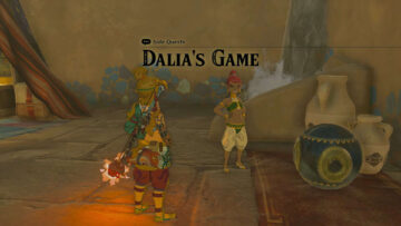 Soluzione di Zelda: Tears Of The Kingdom Dalia's Game Quest