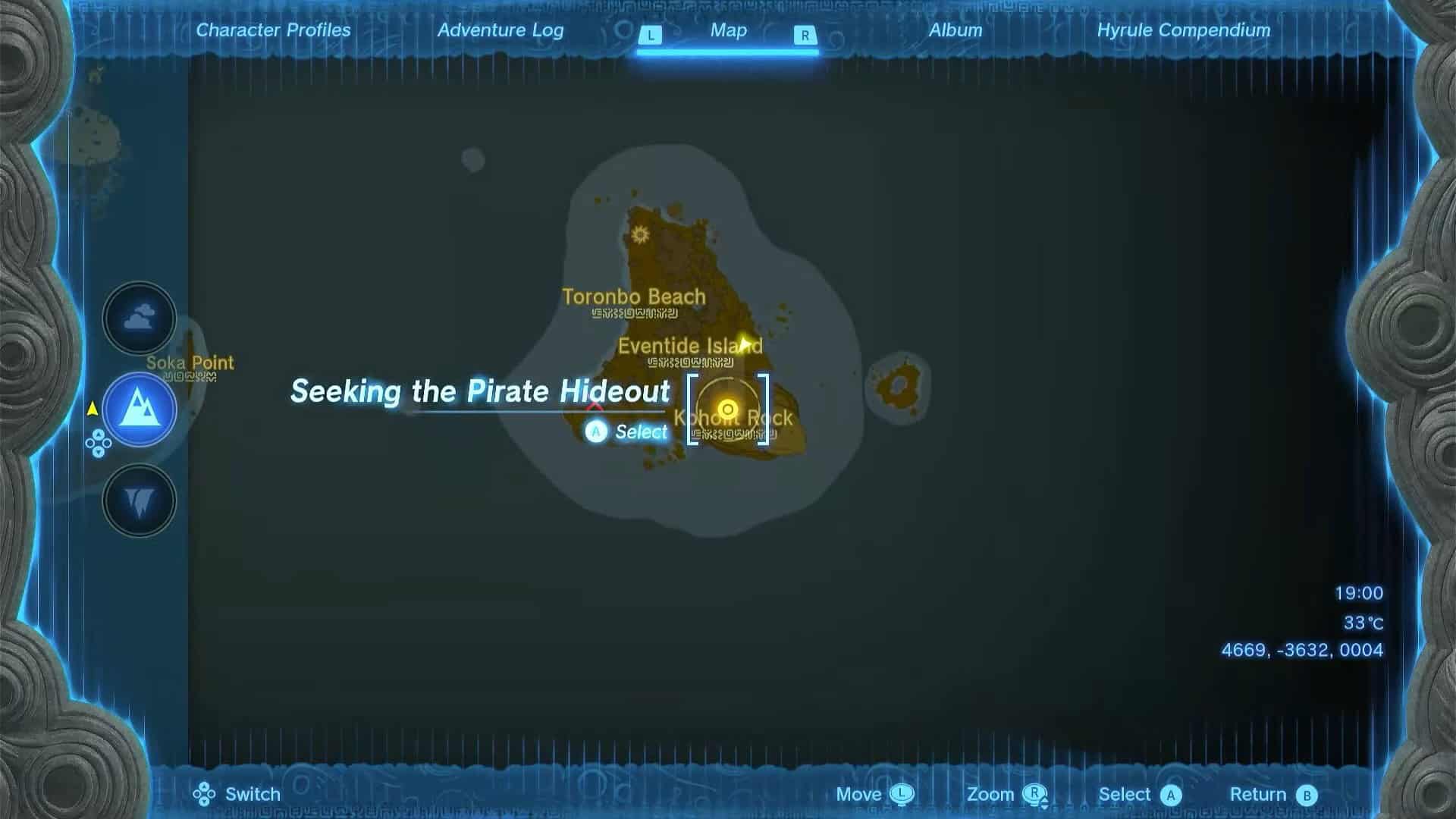 alla ricerca del terzo nascondiglio del nascondiglio dei pirati