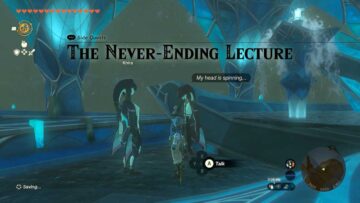 Soluzione Zelda: Tears Of The Kingdom The Never-Ending Lecture