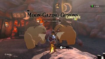 Soluzione Zelda: Tears Of The Kingdom Moon-Gazing Gorons