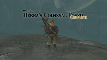 Il fossile colossale di Hebra – Zelda: Tears Of The Kingdom